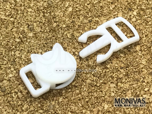 White Cat Quick Release Breakaway Buckle