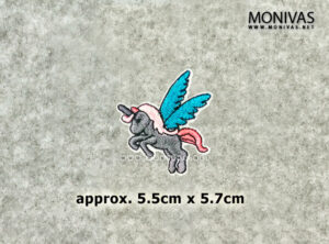 Flying Pegasus Iron On Patch