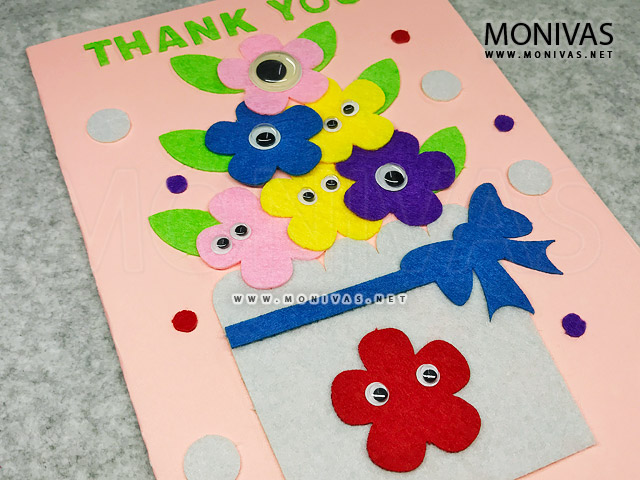 Monstrously Thank You DIY Greeting Card Crafting Kit