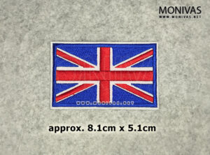 UK National Flag Iron On Patch
