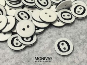 Capital O Initial Letters Alphabet Buttons (10pcs)