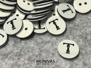 Capital T Initial Letters Alphabet Buttons (10pcs)