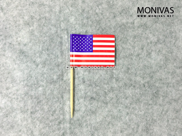 USA Flag Toothpick Topper