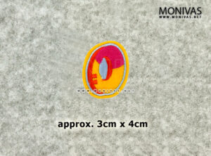 Colorful Numeric Number Iron On Patch (0-9)