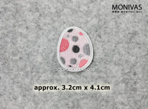 Mini Dinosaur Egg Iron On Patch