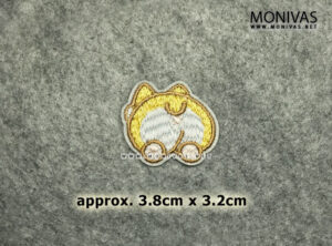 Dog Butt Iron On Patch