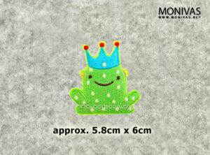 Frog Prince Iron On Patch