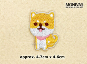 Shiba Inu Puppy Dog Iron On Patch