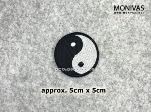 Yin & Yang Iron On Patch