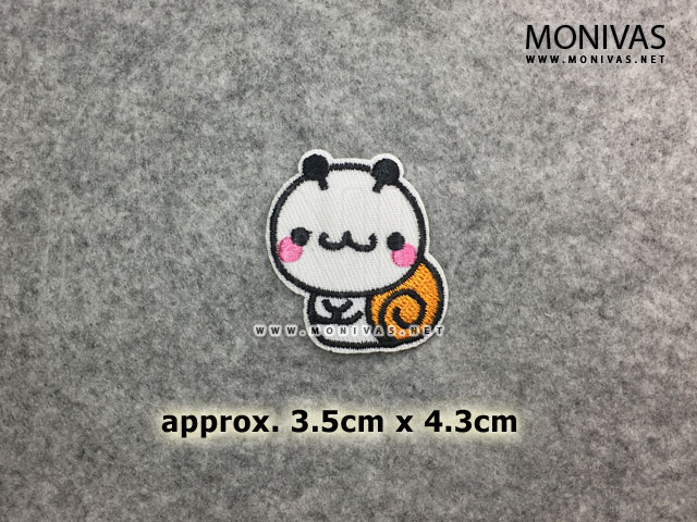 Cute Snail Iron On Patch