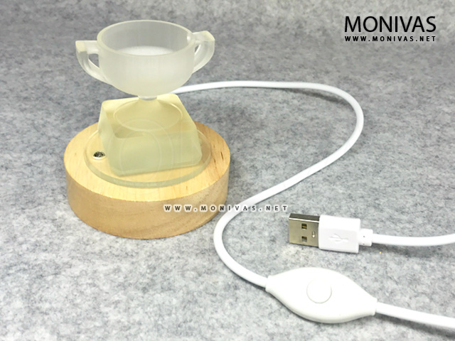 Mini Trophy Decorative USB Light