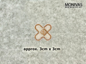 Plaster Embroidery Iron On Patch