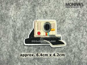 Vintage Polaroid Camera Iron On Patch