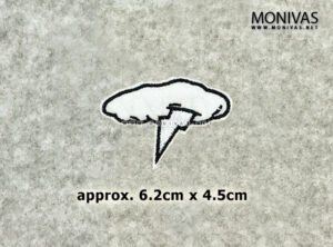 Thunderstorm Iron On Patch