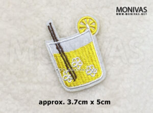Lemon Juice Drink Iron On Patch