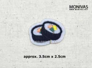 Maki Sushi Iron On Patch