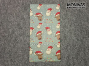 Snowy Merry Christmas Paper Gift Bags (6pcs)